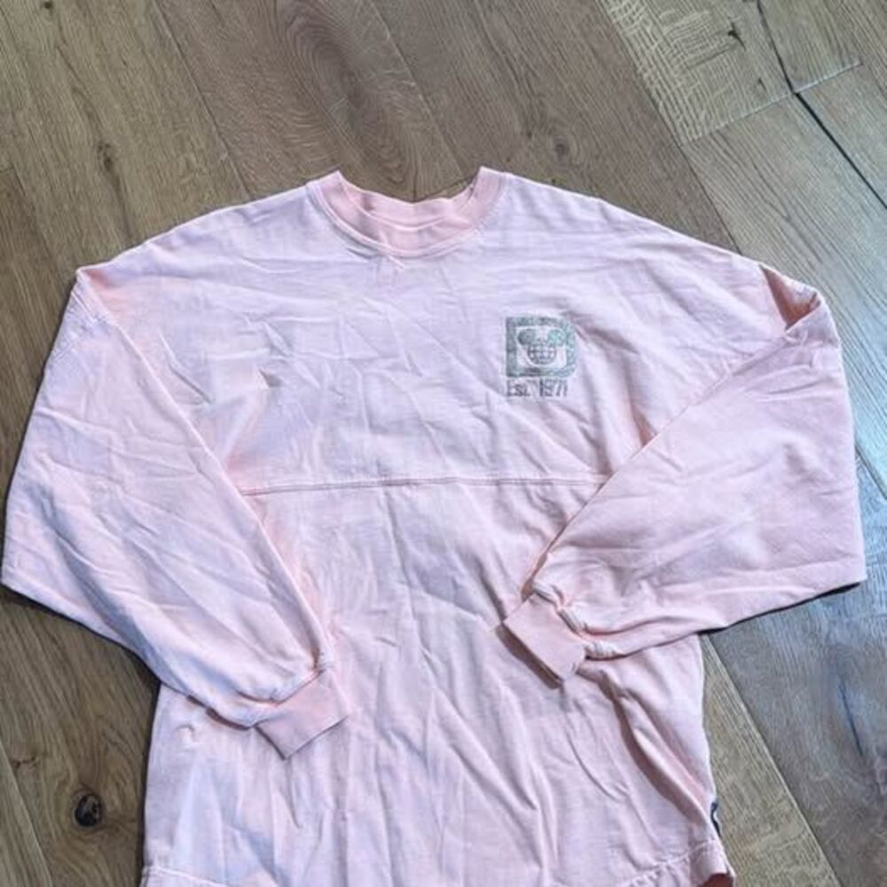 Disney World Spirit Jersey XS Pink Walt Disney World Long Sleeve Shirt